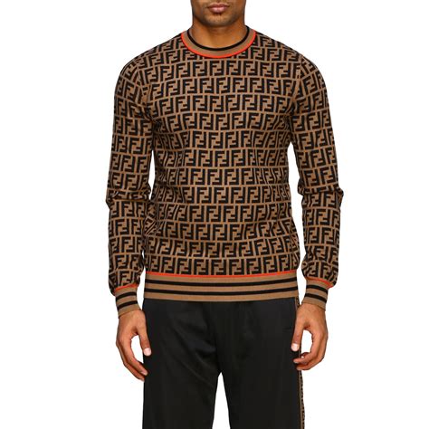 mens fendi sweatshirt sale|Fendi sweater men's sale.